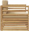 vidaXL Outdoor-Sofa Weiß und Beige 3439120 Bild 4