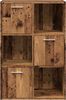 vidaXL Bücherschrank Altholz-Optik 60,5x30x90 cm Holzwerkstoff 855970 Bild 5