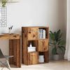 vidaXL Bücherschrank Altholz-Optik 60,5x30x90 cm Holzwerkstoff 855970 Bild 3