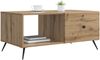 vidaXL Couchtisch Artisan-Eiche 90 x 50 x 40 cm Holzwerkstoff 895654 Bild 2