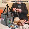 TUWENA Aufbewahrungsbox Häkeltasche für Garn, Leichte Stricknadeln, Wollaufbewahrungstasche, Tragbare Garntasche für Stricknadeln, Häkelnadeln, Wolle und Zubehör Bild 4