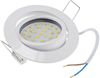 LED-Einbauleuchte "Flat-32" warmweiß80x32mm, 5W, 590lm, weißes Gehäuse Bild 2
