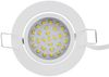 LED-Einbauleuchte "Flat-32" warmweiß80x32mm, 5W, 590lm, weißes Gehäuse Bild 4