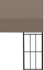 vidaXL Wand-Pavillon 4x3 m Taupe Stoff 312261 Bild 4