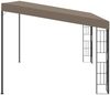 vidaXL Wand-Pavillon 4x3 m Taupe Stoff 312261 Bild 3