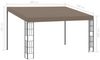 vidaXL Wand-Pavillon 4x3 m Taupe Stoff 312261 Bild 5