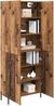 Highboard, BuffetSchrank, Büroschrank Wandmontiert Altholz 69,5 x 34 x 180 cm Holzwerkstoff Bild 3