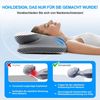 HAUSS SPOLE Nackenstützkissen Nackenkissen Nackenstützkissen Schlafkissen Stress abbauen, Kopfstütze, Füllung: Memory Foam, Bezug: Baumwolle, Seitenschläfer, Bauchschläfer, Rückenschläfer, mit Memory-Schaum, Ergonomisches Schlafkissen atmungsaktiver wa... Bild 2