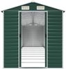 vidaXL Gerätehaus Grün 191x895x198 cm Verzinkter Stahl 3188240 Bild 5