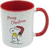 Peanuts X-MAS Mug - 330 ml Tasse Rot Bild 1