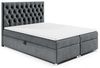 Best for Home Boxspringbett mit Bettkasten Doppelbett Trinity K14 Bonellfederkern inkl 7cm Topper (140x200 160x200 180x200 200x200 cm, Bonell-Matratze, gepolstertes Kopfteil, Polsterbett versch. Größen), mit oder ohne Topper, Flexible Liefermöglichkeit... Bild 3