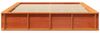 vidaXL Bettrahmen Wachsbraun 150 x 200 cm Massives Kiefernholz 3385714 Bild 5