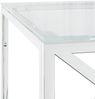 vidaXL Couchtisch 110x45x45 cm Edelstahl und Glas 349961 Bild 5