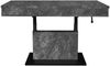 Couchtisch Höhenverstellbar Else 1 110x59x60 Holz Keramikoptik Grau Bild 3