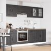 vidaXL 8-tlg. Küchenschrank-Set Kalmar Schwarz Holzwerkstoff 3314822 Bild 3
