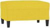 vidaXL Fußhocker Hellgelb 70 x 55 x 41 cm Stoff [349308] Bild 2
