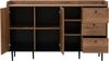 Kommode Veirana VS-01 K2D3SZ, Farbe: Brandy Castello Bild 3