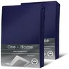 One Home Spannbettlaken Jersey, Jersey, Gummizug: rundum, (2 Stück), Double Pack mit Rundumgummizug, weich Bild 5