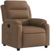vidaXL Relaxsessel Braun Stoff 373466 Bild 2