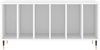 vidaXL Plattenschrank Weiß 100x38x48 cm Holzwerkstoff 831740 Bild 4