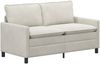 vidaXL Sofa Set 2 pcs Creme Samt 3417152 Bild 4
