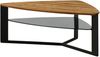 Couchtisch Wildeiche mit Glasboden 120x70x44 natur geölt STARNBERG #25 Bild 1