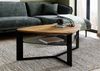 Couchtisch Wildeiche mit Glasboden 120x70x44 natur geölt STARNBERG #25 Bild 3