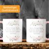MoonWorks Tasse Kaffee-Tasse Geschenk für Mama Spruch lustig Muttertagssprüche Blumen, Keramik Bild 3