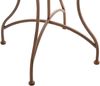 Gartentisch FINN Vintage - 60x60x72cm, Metall, Antik-Braun | Balkontisch Outdoor-Tisch klein Bild 5