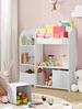 Songmics Bücherregal Kinderregal, Spielzeugregal mit 2 Aufbewahrungsboxen Bild 5