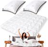 SEI Design Einziehdecke Large 3D SWAN-SET, 1 Bettdecke 200x220 + 2 3D-Kopfkissen 80x80, ähnliche wie Daunen Bild 5