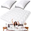 SEI Design Einziehdecke Large 3D SWAN-SET, 1 Bettdecke 200x220 + 2 3D-Kopfkissen 80x80, ähnliche wie Daunen Bild 4