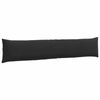 vidaXL Sofakissen 2 Stück Schwarz 200 x 40 cm Cordstoff 42013891 Bild 5