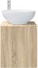 vidaXL Wandmontierte Waschtisch Sonoma-Eiche 49,5 x 44,5 x 65 cm 890444 Bild 4