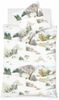 Fleuresse Aspen Biber Bettwäsche 155x220 Landschaft Bäume Rehe grün 434374-5 Bild 2