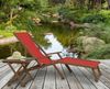 Liegestuhl XXL extra schwere Ausführung Sonnenliege Holz Deckchair Massivholz Gartenmöbel V-10-500 Bild 3