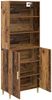 vidaXL Highboard Altholz 69,5 x 32,5 x 180 cm Holzwerkstoff 3415608 Bild 5