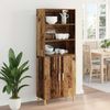 vidaXL Highboard Altholz 69,5 x 32,5 x 180 cm Holzwerkstoff 3415608 Bild 4