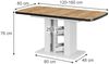 Esstisch Fenaro Goldkraft Eiche/Weiß 120 x 80 cm Vicco Bild 2