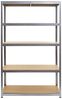 HWC-E33, Lagerregal, 875kg Stahl 5 Böden ~ verzinkt 200 x 120 x 60 cm Bild 4