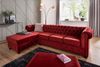 Home affaire Chesterfield-Sofa New Castle L-Form, hochwertige Knopfheftung in Chesterfield-Design, B/T/H: 255(171/72) Bild 2