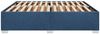 vidaXL Bettgestell ohne Matratze Blau 200x200 cm Stoff 3284505 Bild 5
