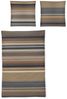 Irisette Feinbiber Bettwäsche Koala 135x200 Streifen braun nougat sand 8476-91 Bild 4