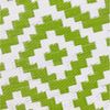 Carpetia Outdoorteppich Vielseitiger Ethno Outdoor-Teppich in grün weiß, rechteckig Bild 3