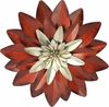 Wanddeko "Blüte" Ø 37 cm, rot Bild 4