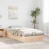 vidaXL Ottoman Bettgestell mit Stauraum Natur 100 x 200 cm 3418771 Bild 4
