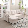 MODFU Sofa Modulares Ecksofa L-förmiges modulares Sofa, mit umkehrbarer Chaiselongue Modulares Sofa Sectional Couch Bild 2