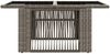 vidaXL Gartentisch Grau 100 x 55 x 37 cm PE Rattan und Glas 42035137 Bild 4