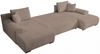 storez24 Ecksofa Ellen U, mit Bettkasten und Schlaffunktion, Cordstoff, U-Form, bequem Bild 4