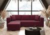 AX LIVING Bordeaux Ecksofa mit Schlaffunktion L-Form Vinoria 255 cm Links Bild 1